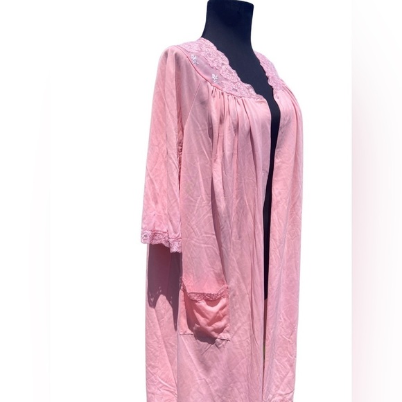 Vintage Pink Peignoir by Shadow Line - Picture 8 of 8